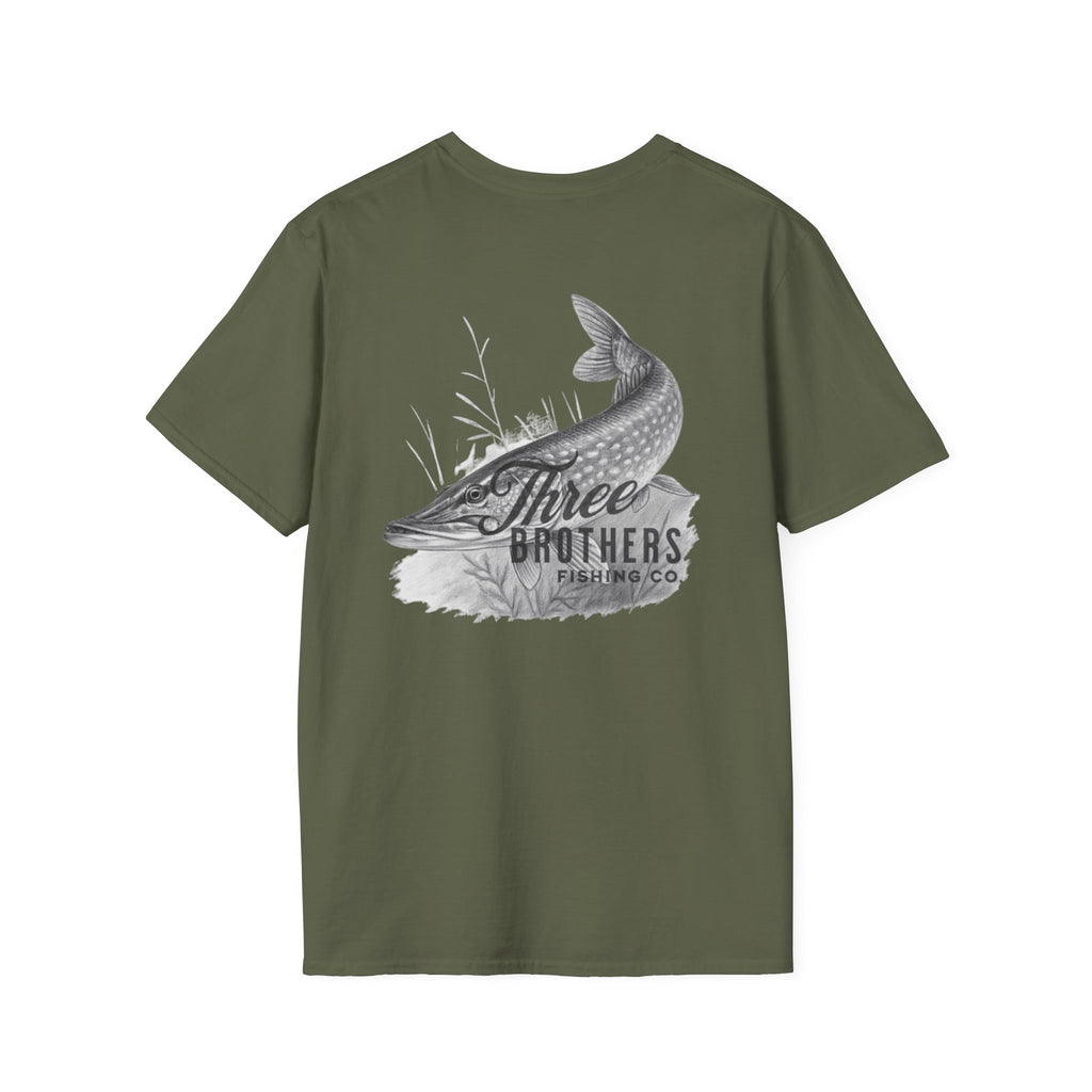 Three Brothers Fishing Co. Pike T-Shirt