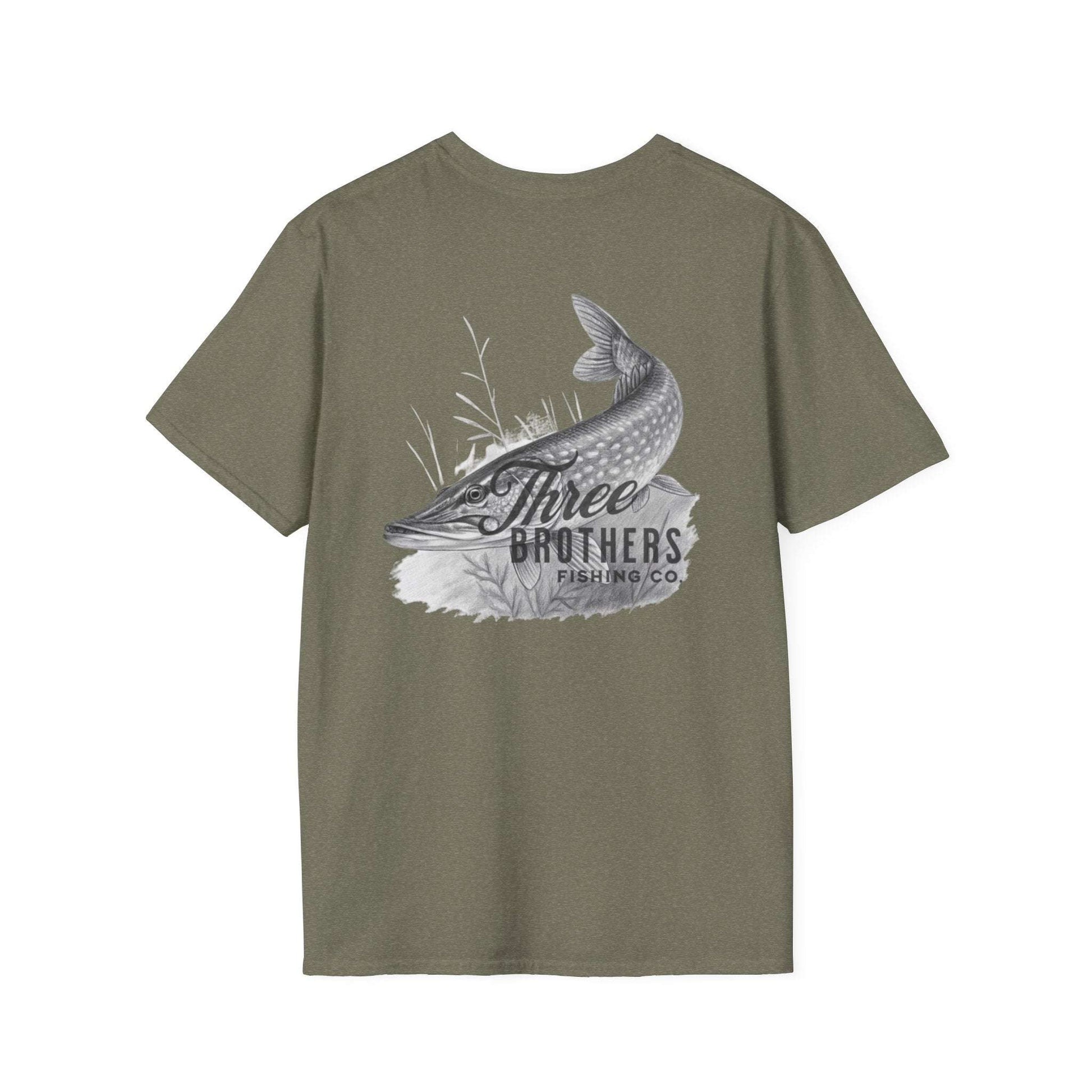 Three Brothers Fishing Co. Pike T-Shirt